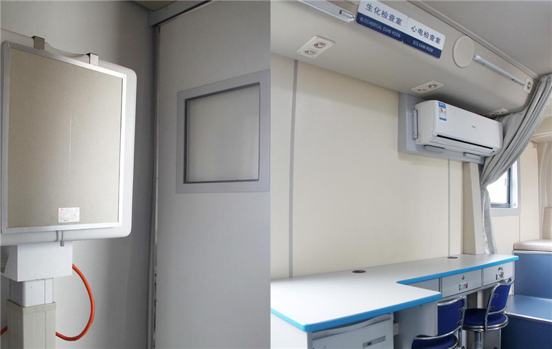 移动体检车造福人民群众，生产厂家为健康护航01